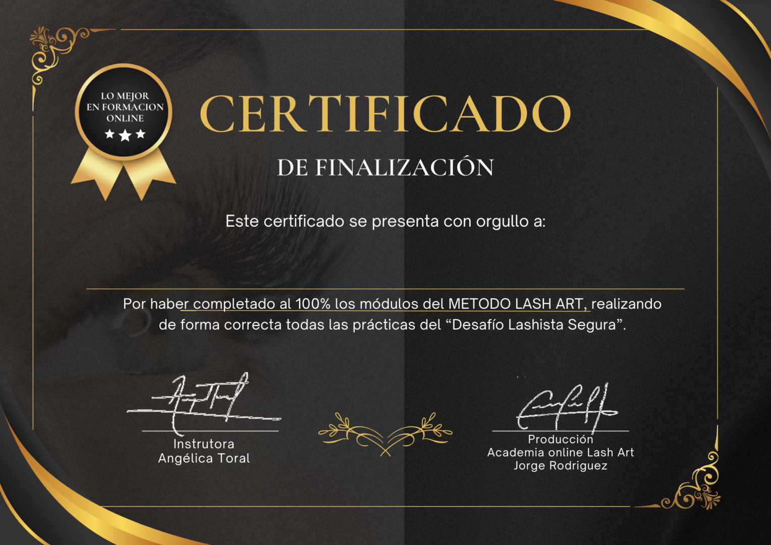 Método Lash Art 2025 Curso Online de Extensión de Pestañas Angélica Yaslin Toral 5