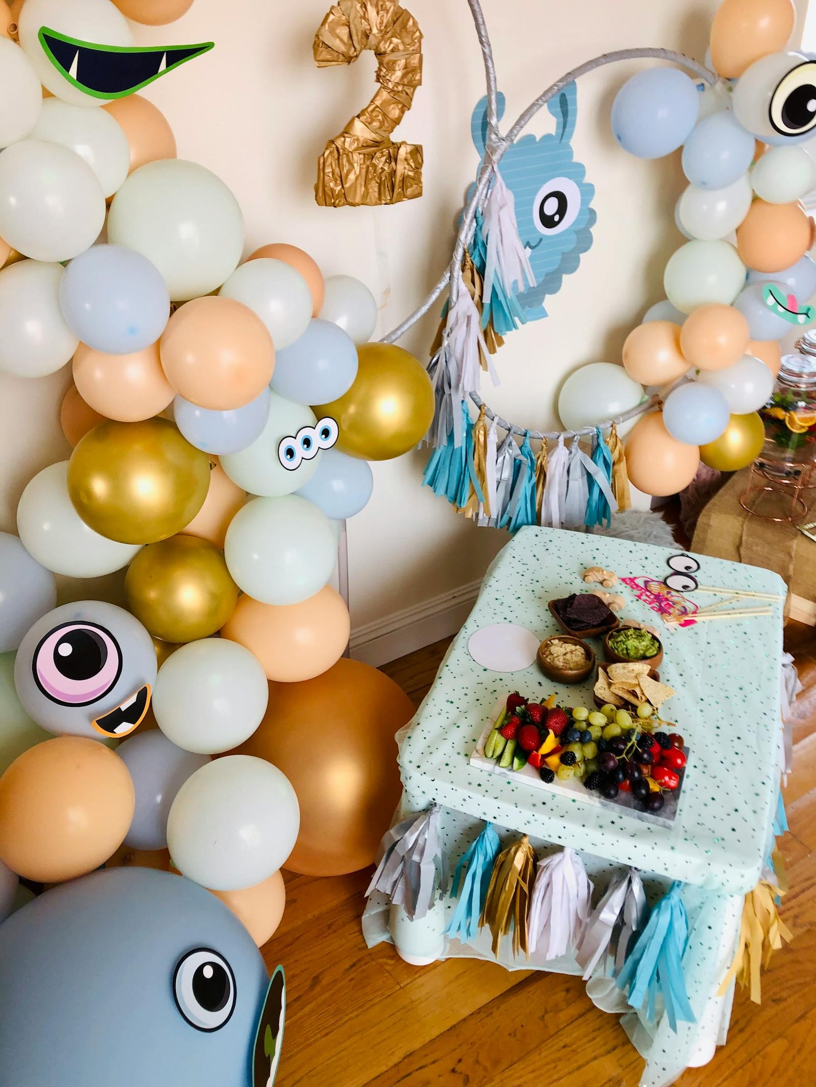 arco de globos para cumpleanos infantil