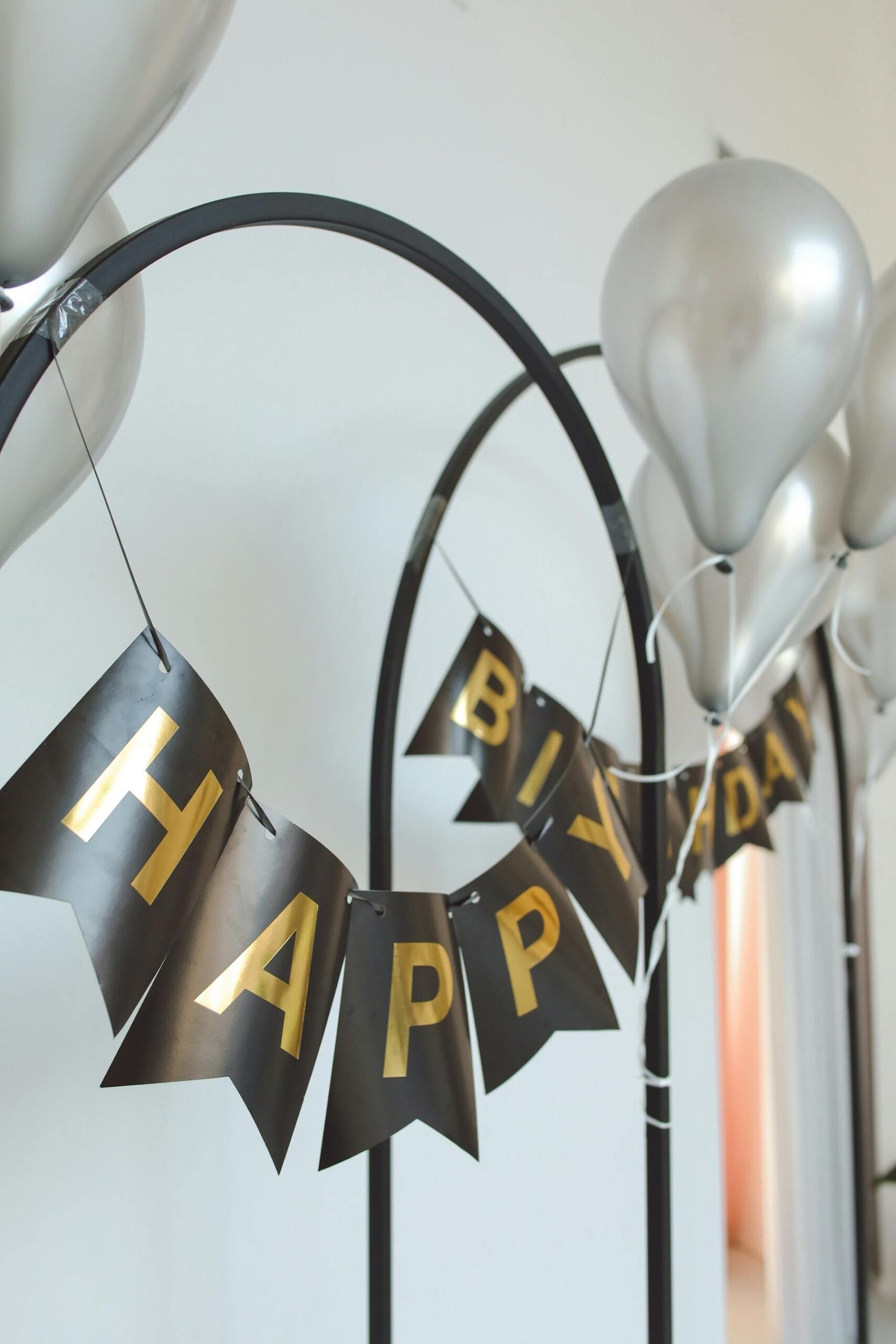 globos de happy birthday para fiesta en casa